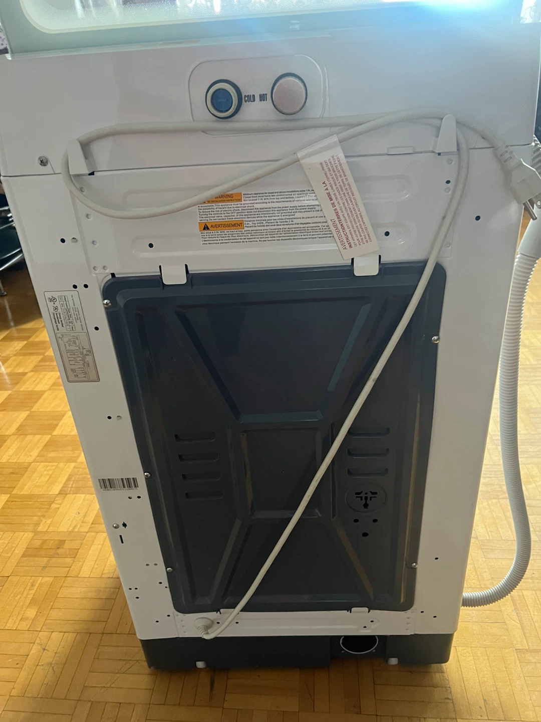 nu NATIONAL SMW7866 Portable Washing Machine