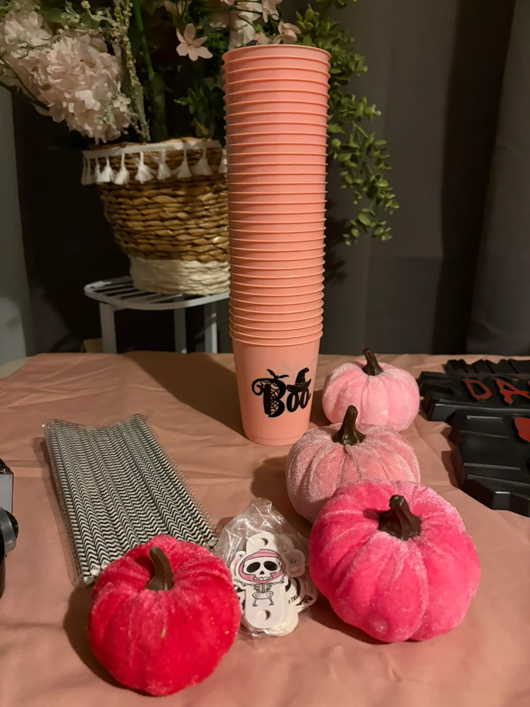 Halloween Party Cup Set