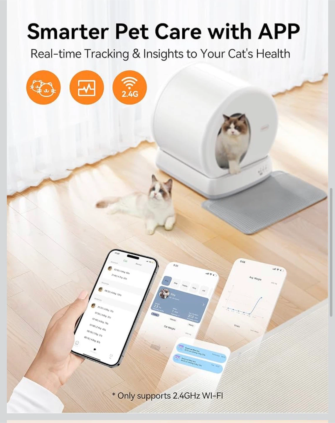 Meowant Self-Cleaning Cat Litter Box - photo 5
