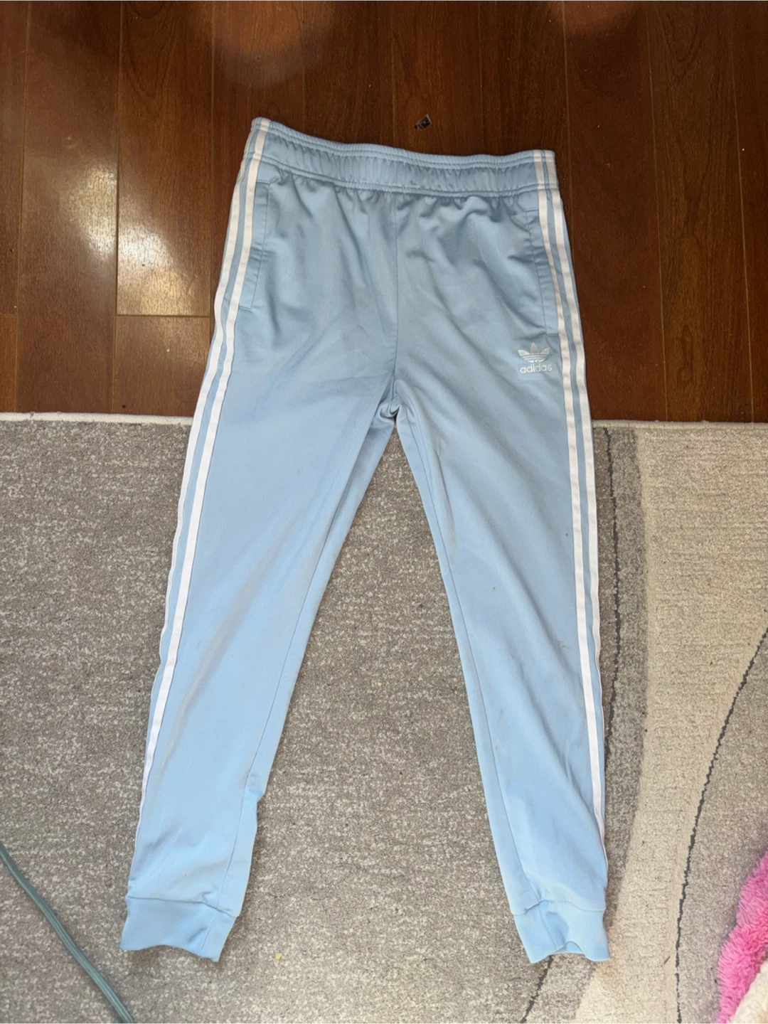 Adidas Originals Light Blue Track Pants