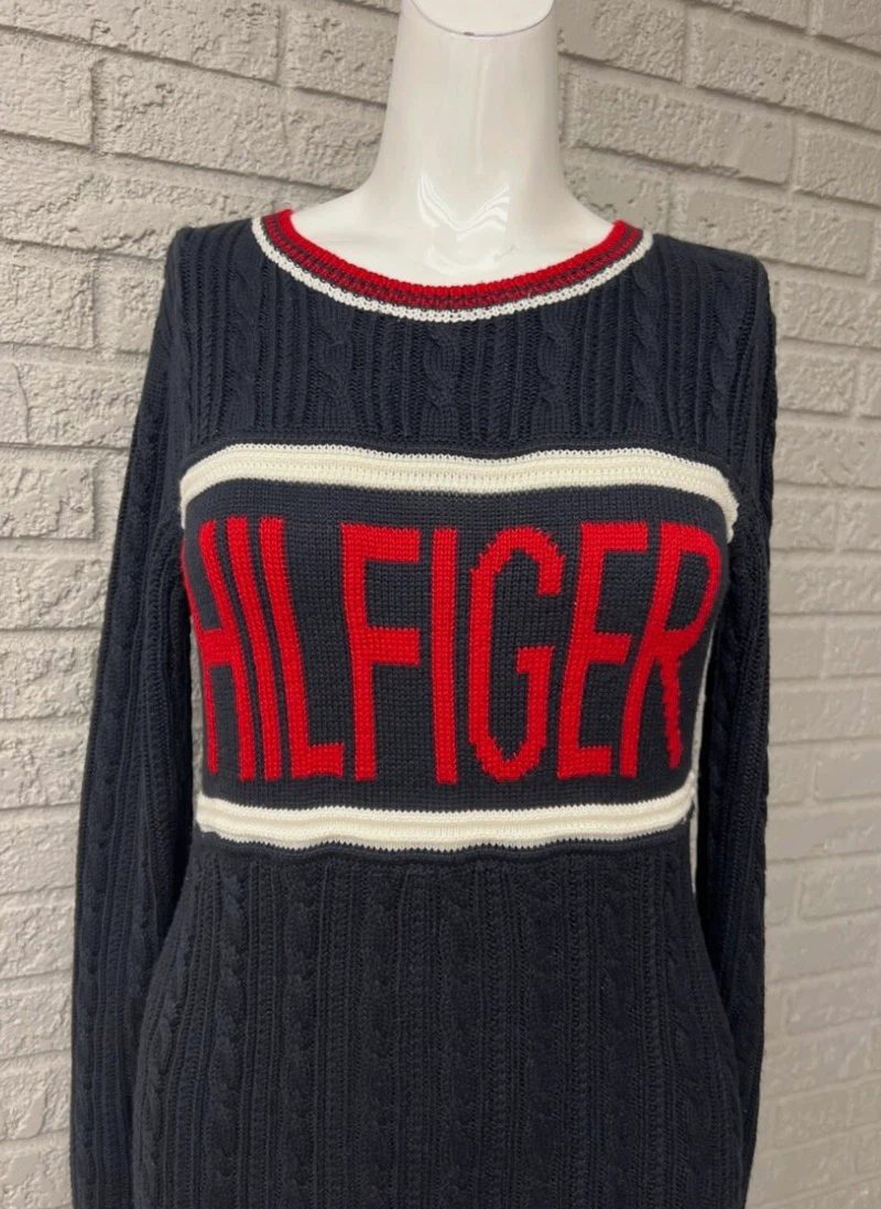 Tommy Hilfiger Cable Knit Sweater Dress