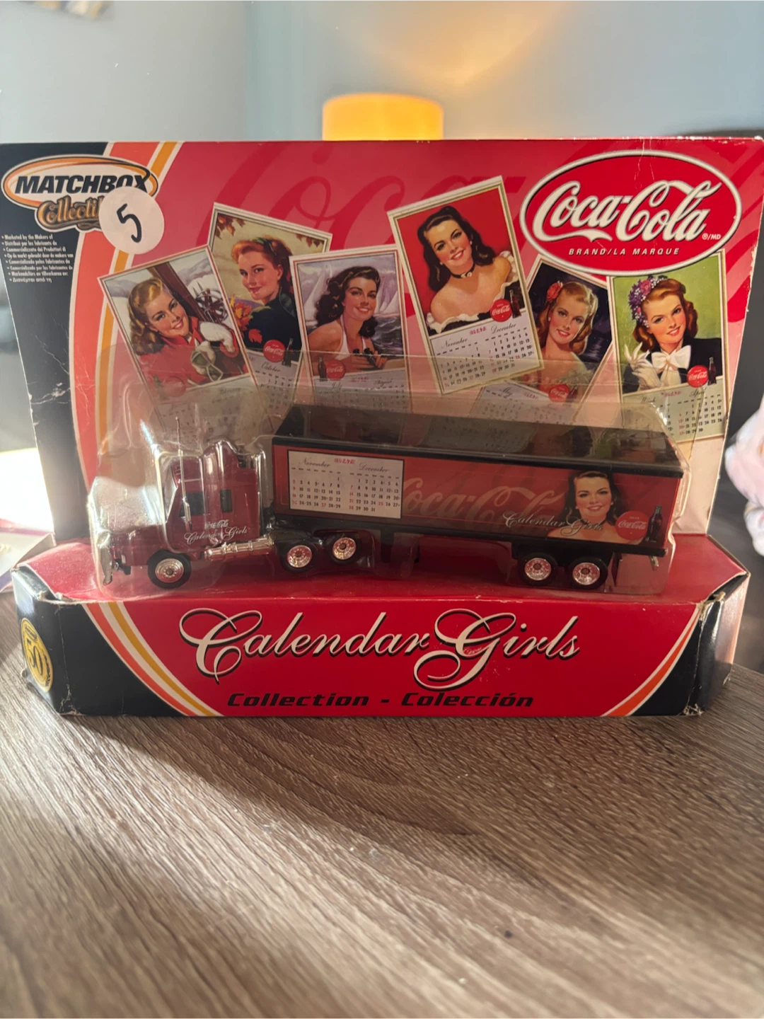 Matchbox Collectibles Coca-Cola Calendar Girls Truck