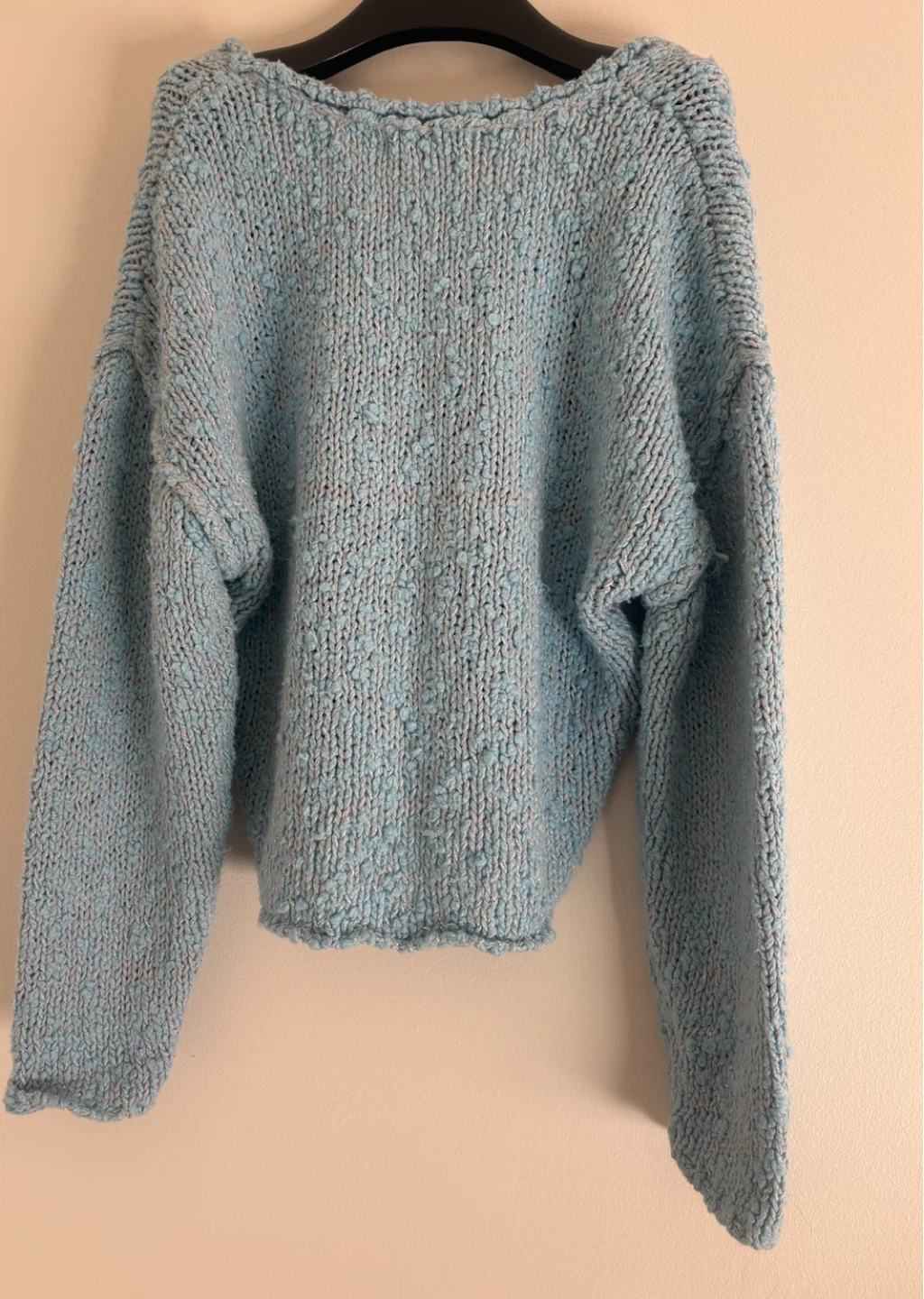 Free People:Light Blue Knit Sweater - XS - photo 5