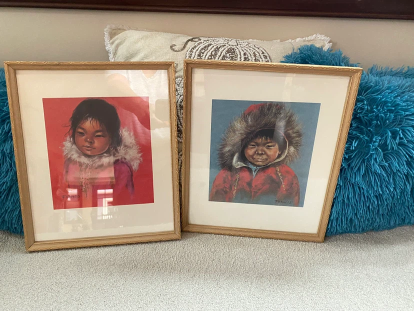 Set of 2 Francis Framed Art Prints