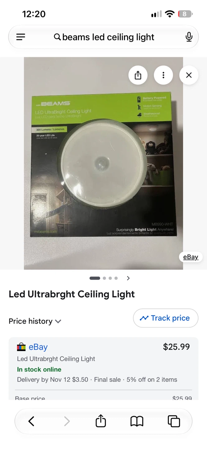 Mr. Beams MB990 UltraBright LED Ceiling Light