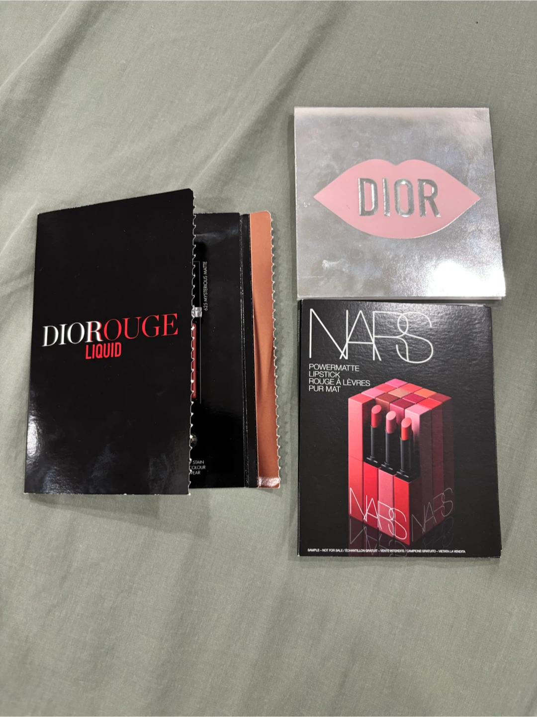 Dior and NARS Lipstick Sample Sets