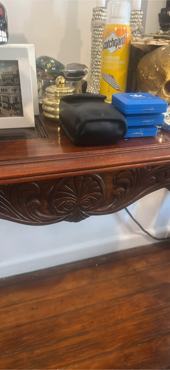 Vintage Ornate Wooden Console Table - photo 2
