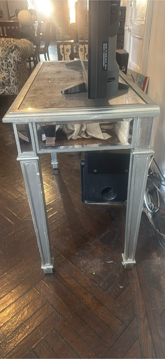 Mirrored Console Table with Drawer - photo 4