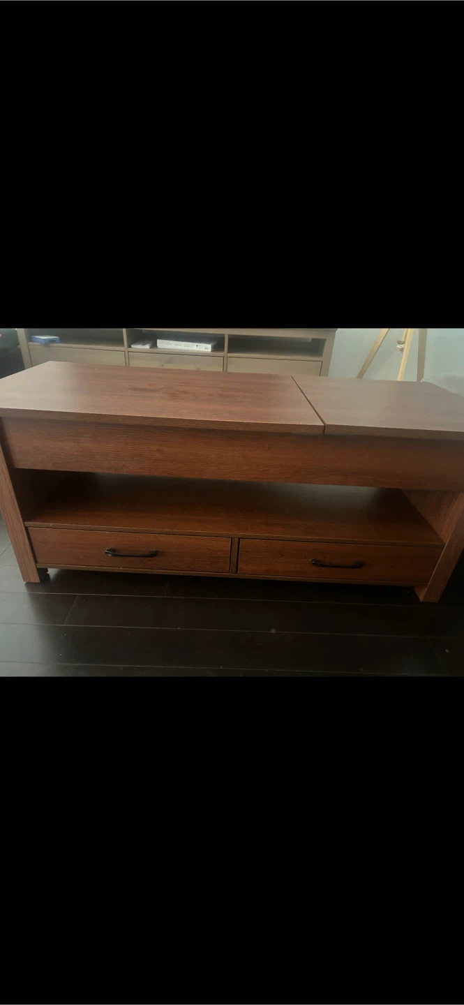 Lift-Top Coffee Table with Storage