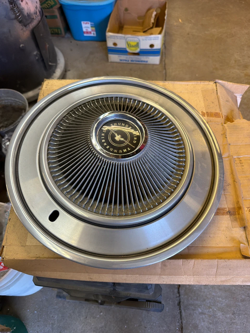 Vintage Ford Thunderbird Hubcap