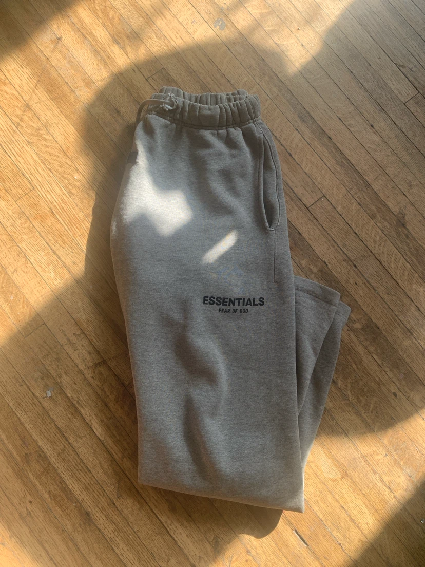 Fear of God Essentials Grey Sweatpants