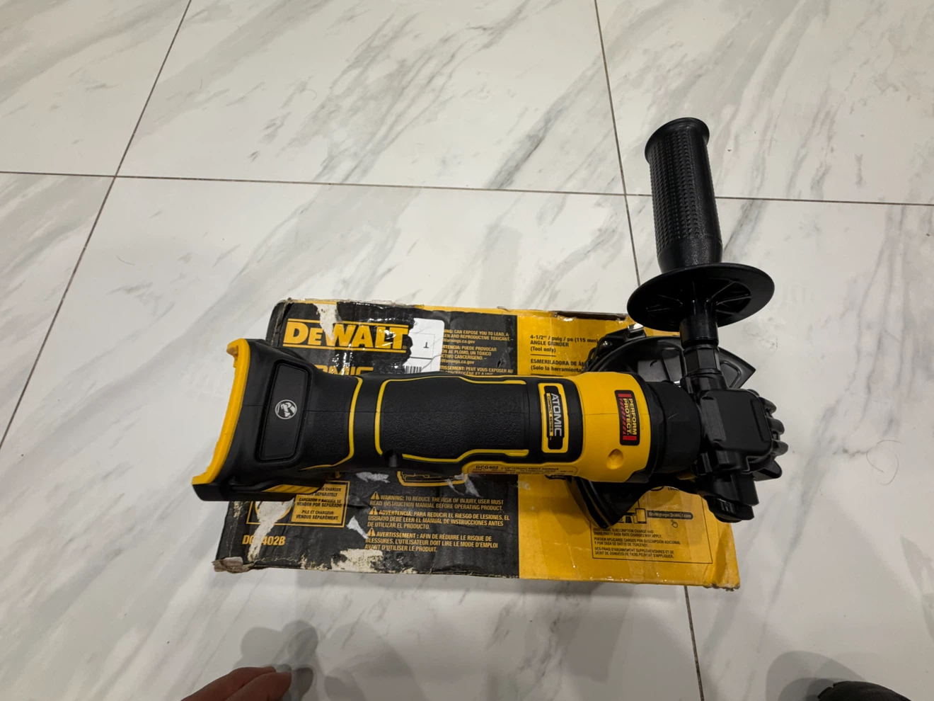 DEWALT ATOMIC 20V MAX Brushless 4-1/2 inch Angle Grinder