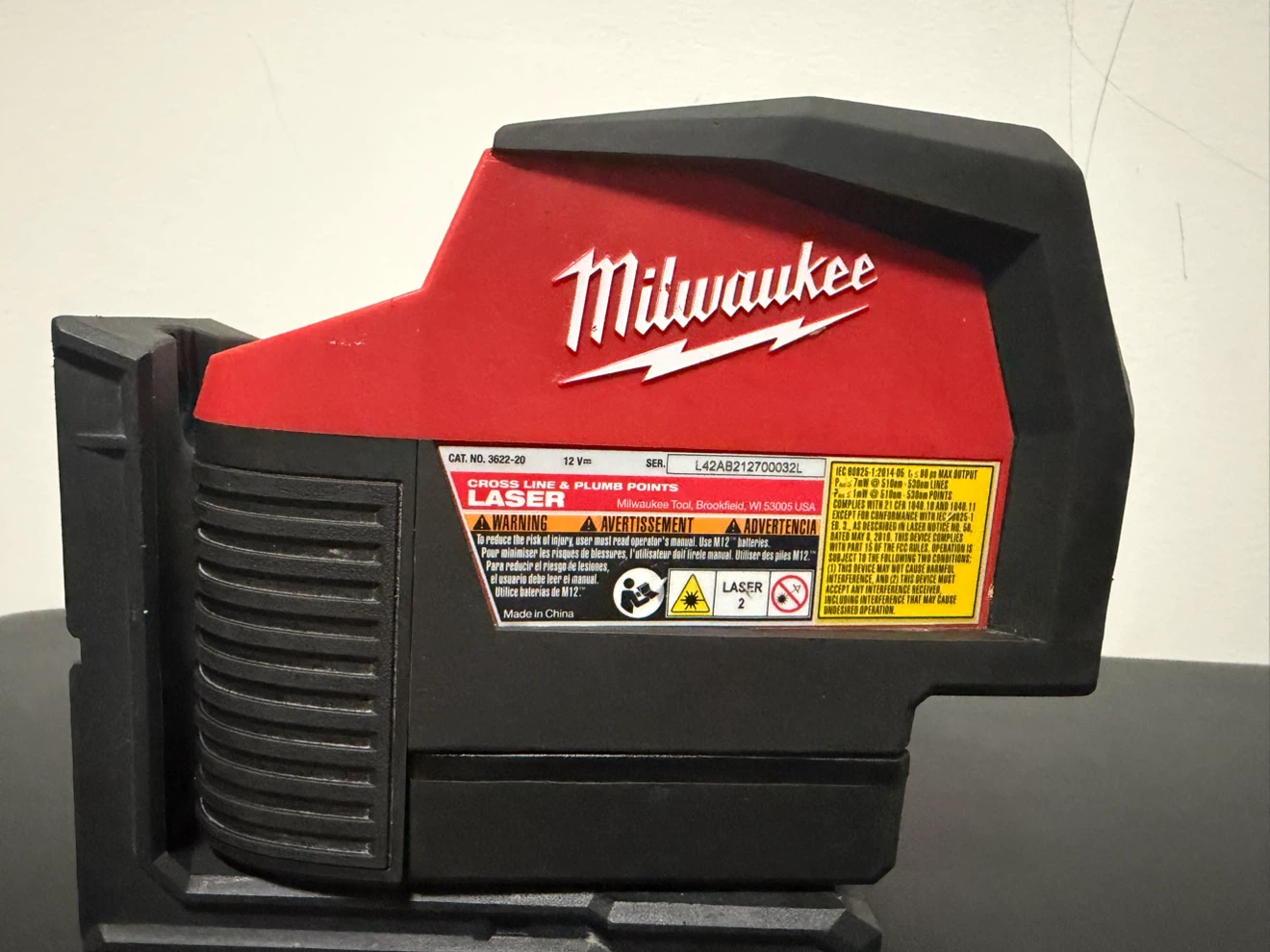 Milwaukee M12 Cross Line & Plumb Points Laser - photo 2