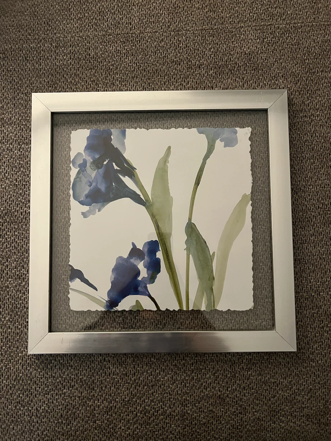 Framed Floral Watercolor Art Print - photo 2
