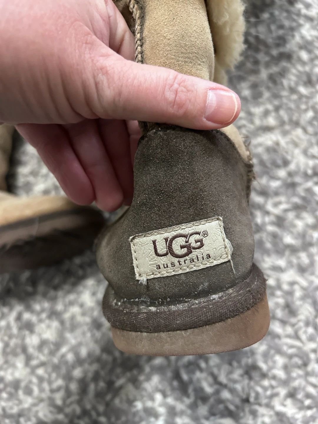 Authentic UGG Bailey Button Boots - Size 7