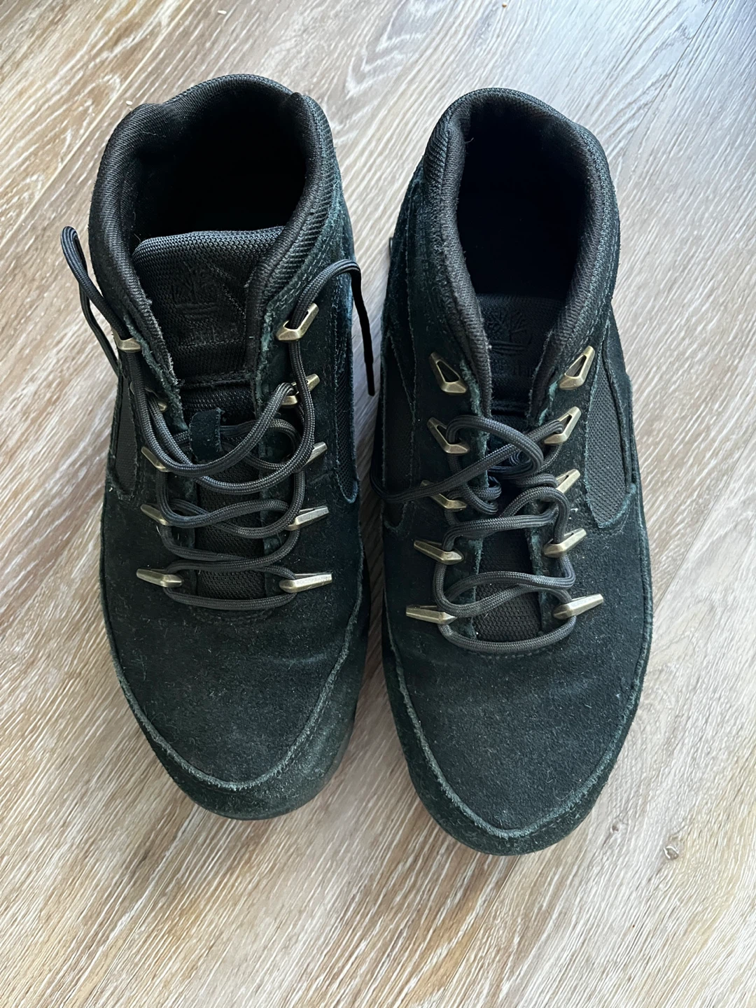 Black Timberland Boots + Vans - photo 3