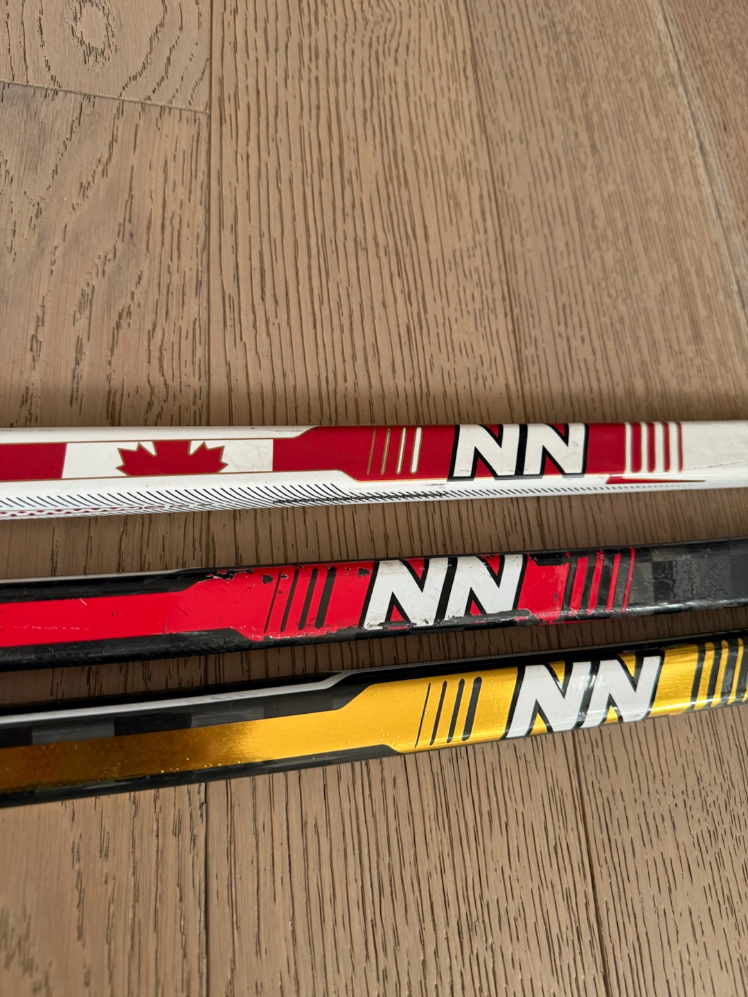Custom No Name hockey sticks LEFT $60 each