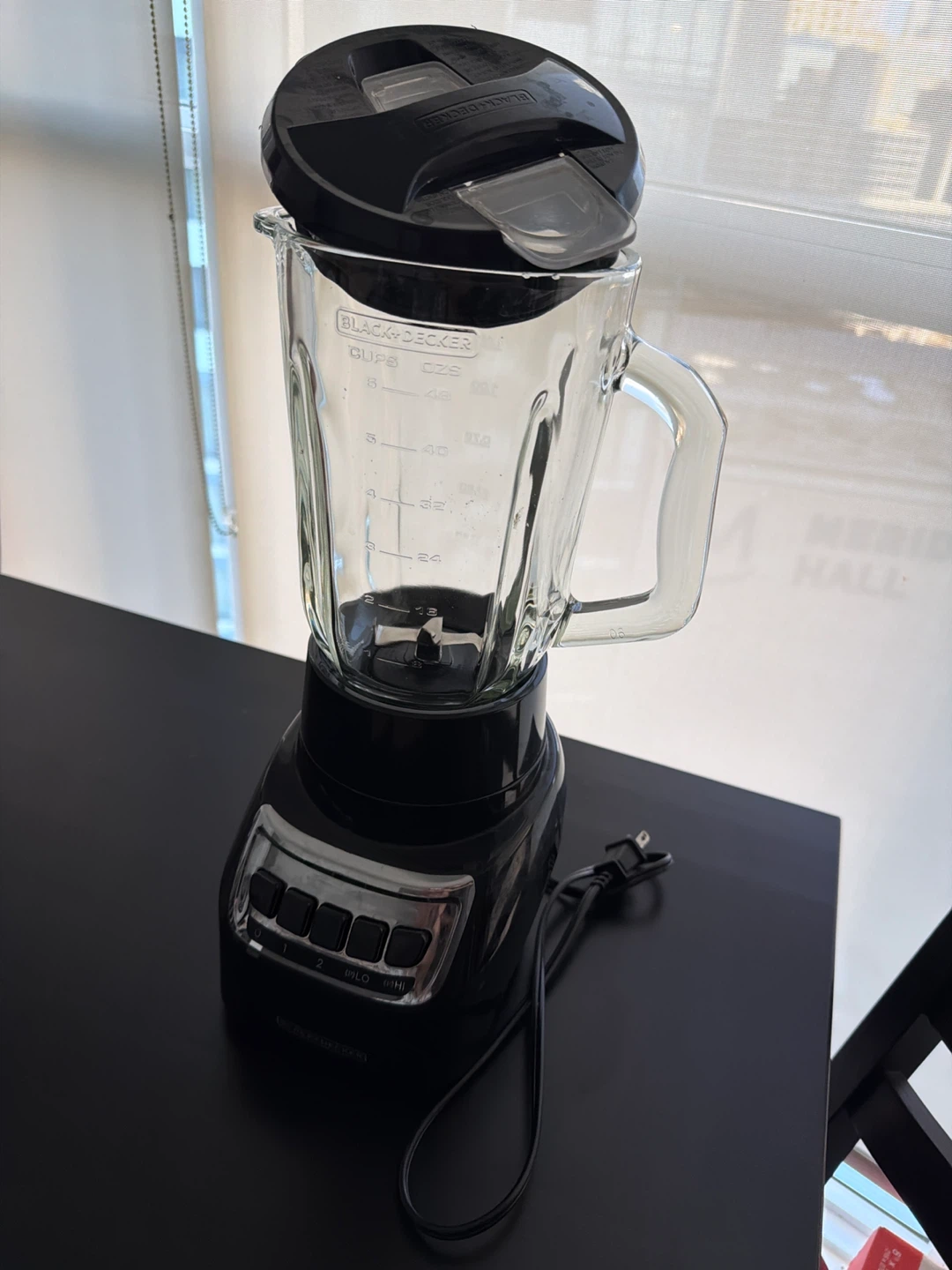 Black+Decker Glass Jar Blender