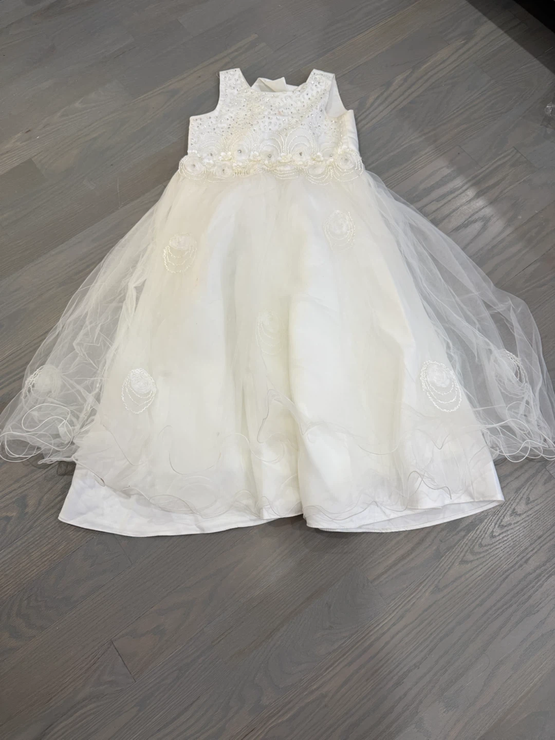 Fiona & Co White Formal Dress