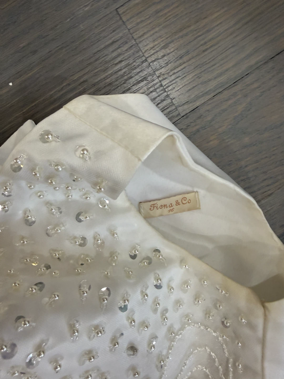 Fiona & Co White Formal Dress - photo 3