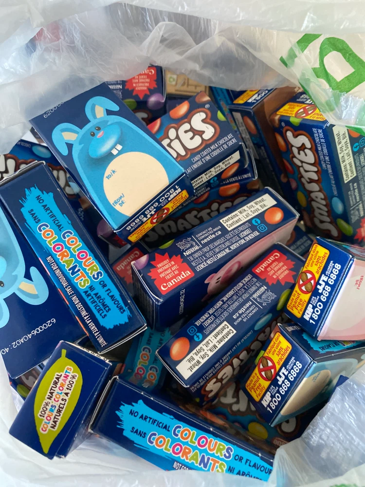 Boxes of smarties new