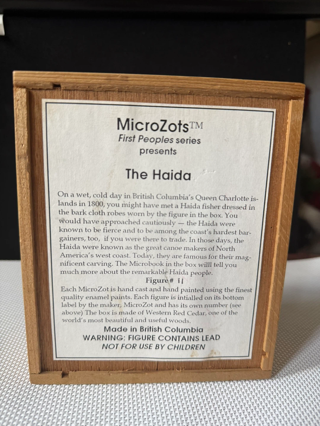 MicroZots The Haida Hand-Painted Figurine - photo 3