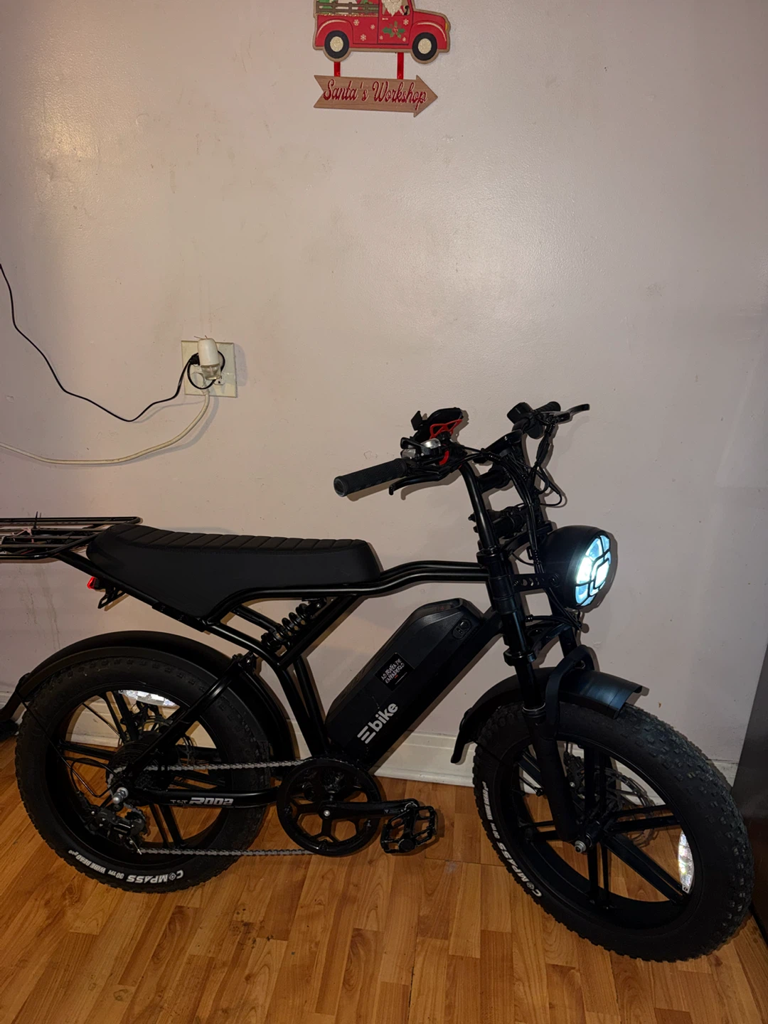 Black Electric Bike - photo 3