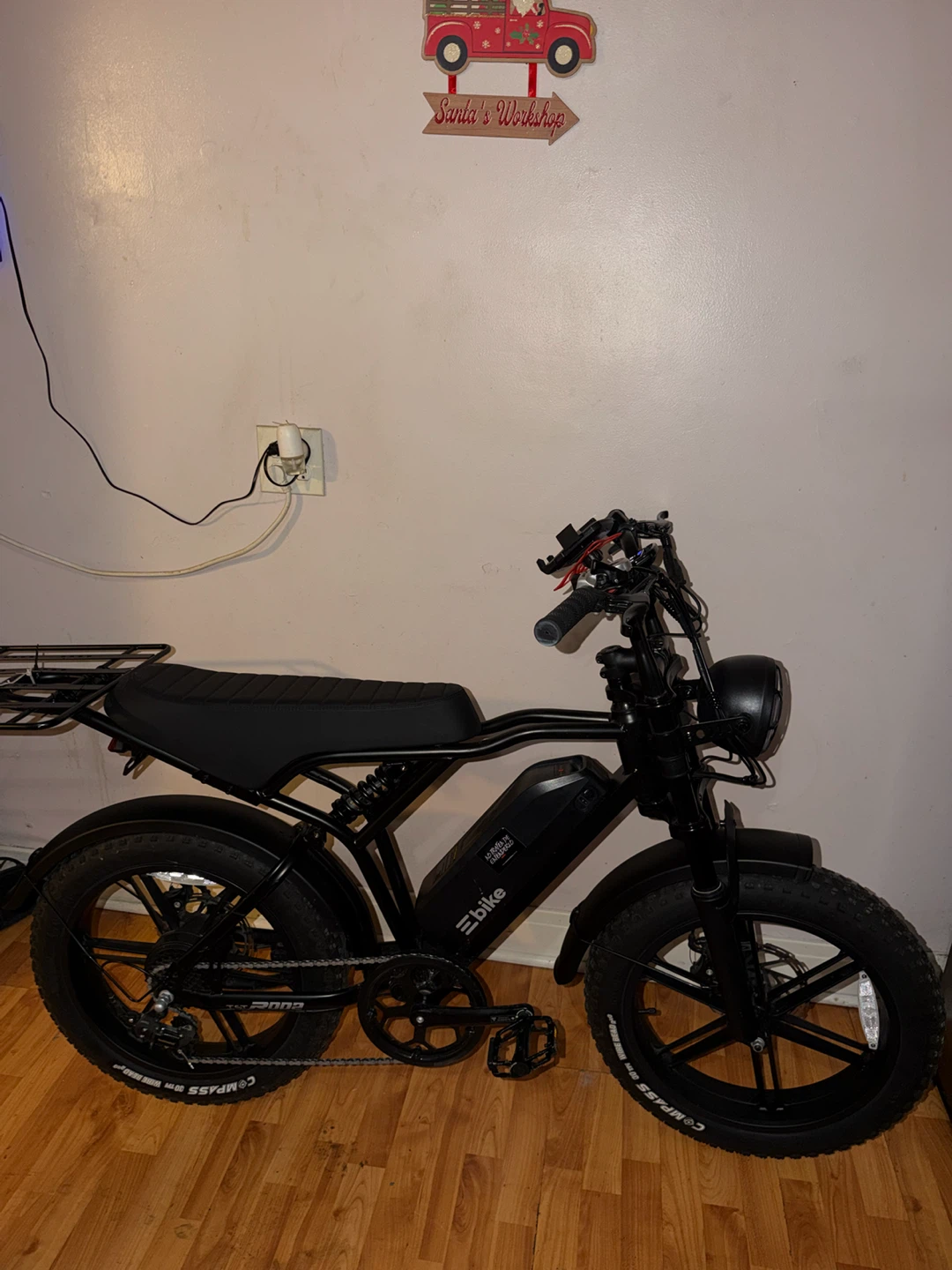 Black Electric Bike - photo 4