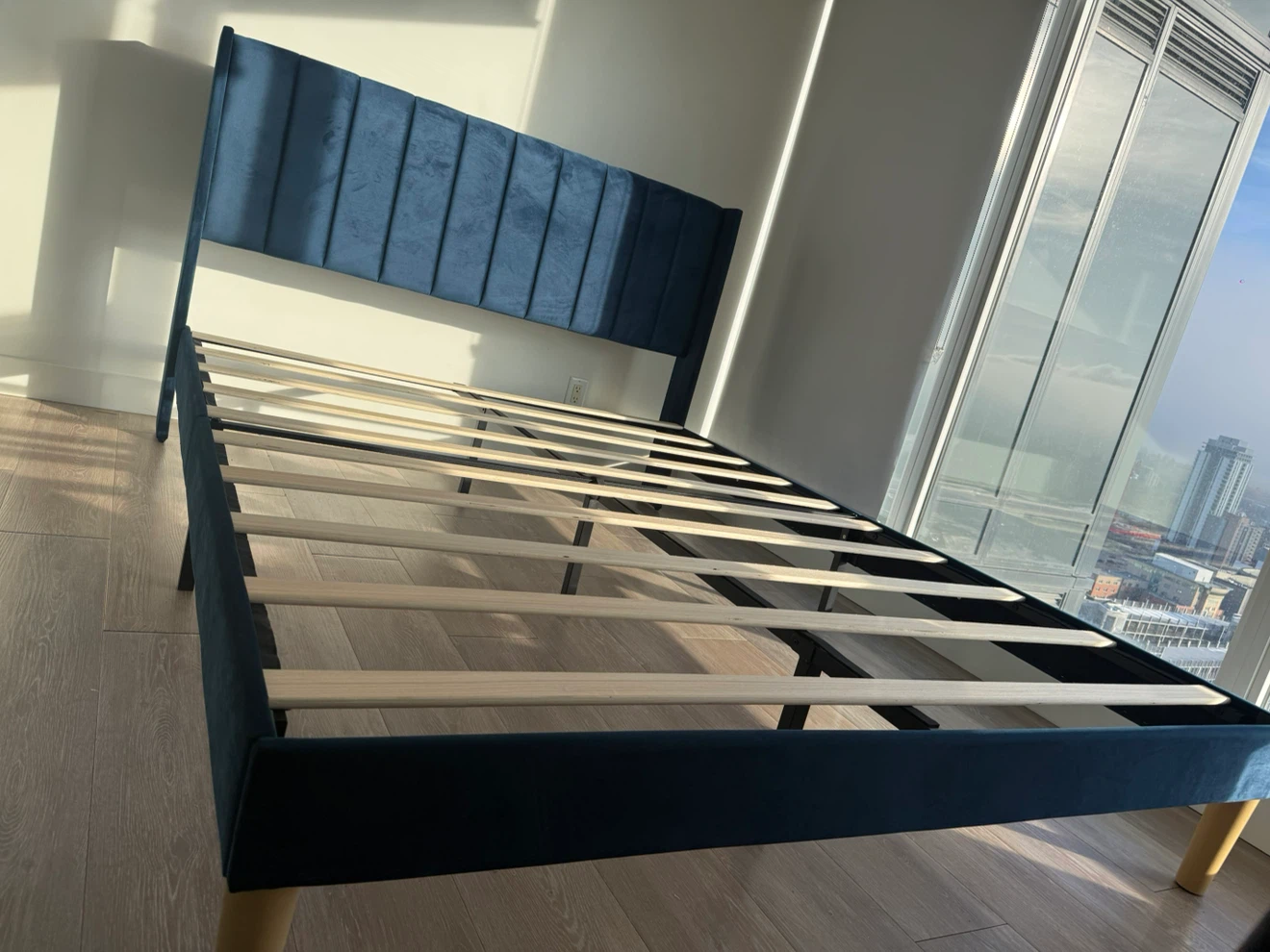 Bed frame and bed