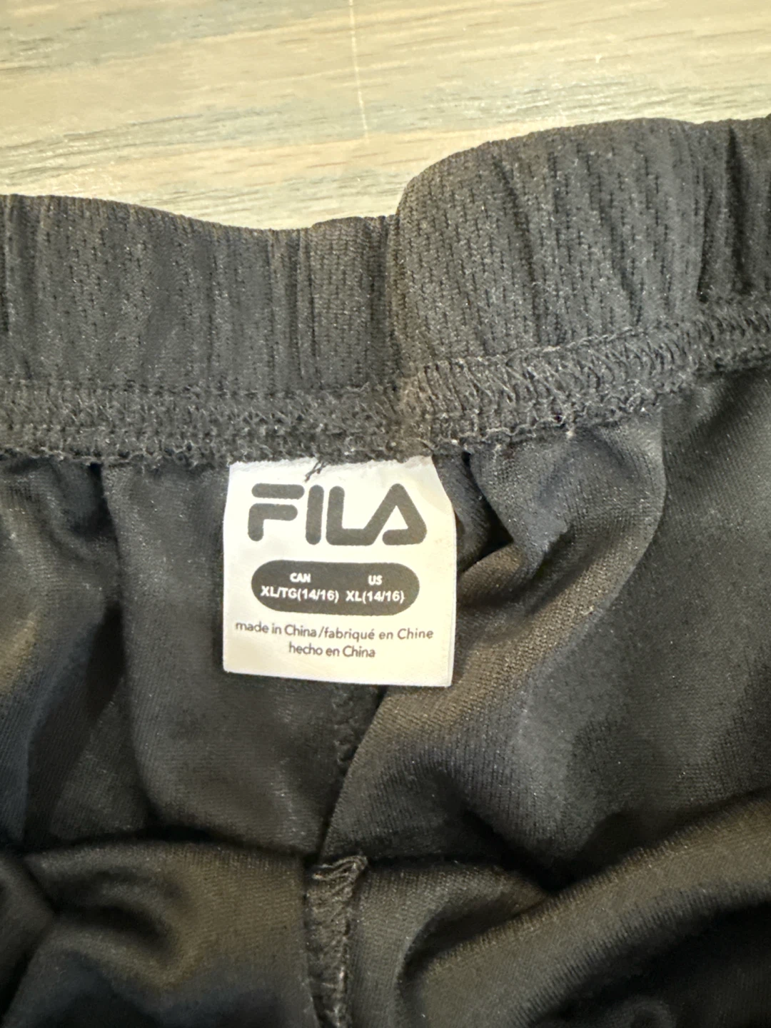 FILA black athletic shorts size XL/TG(14/16) - photo 2