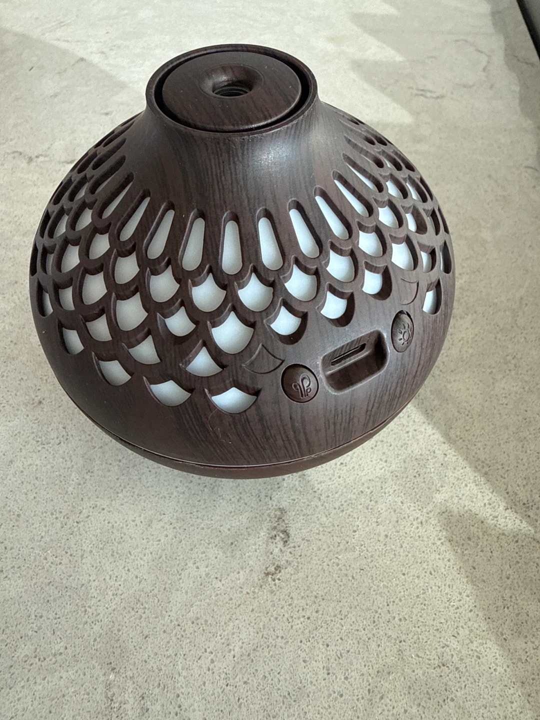 300ml Wood Grain Essential Oil Diffuser - photo 2