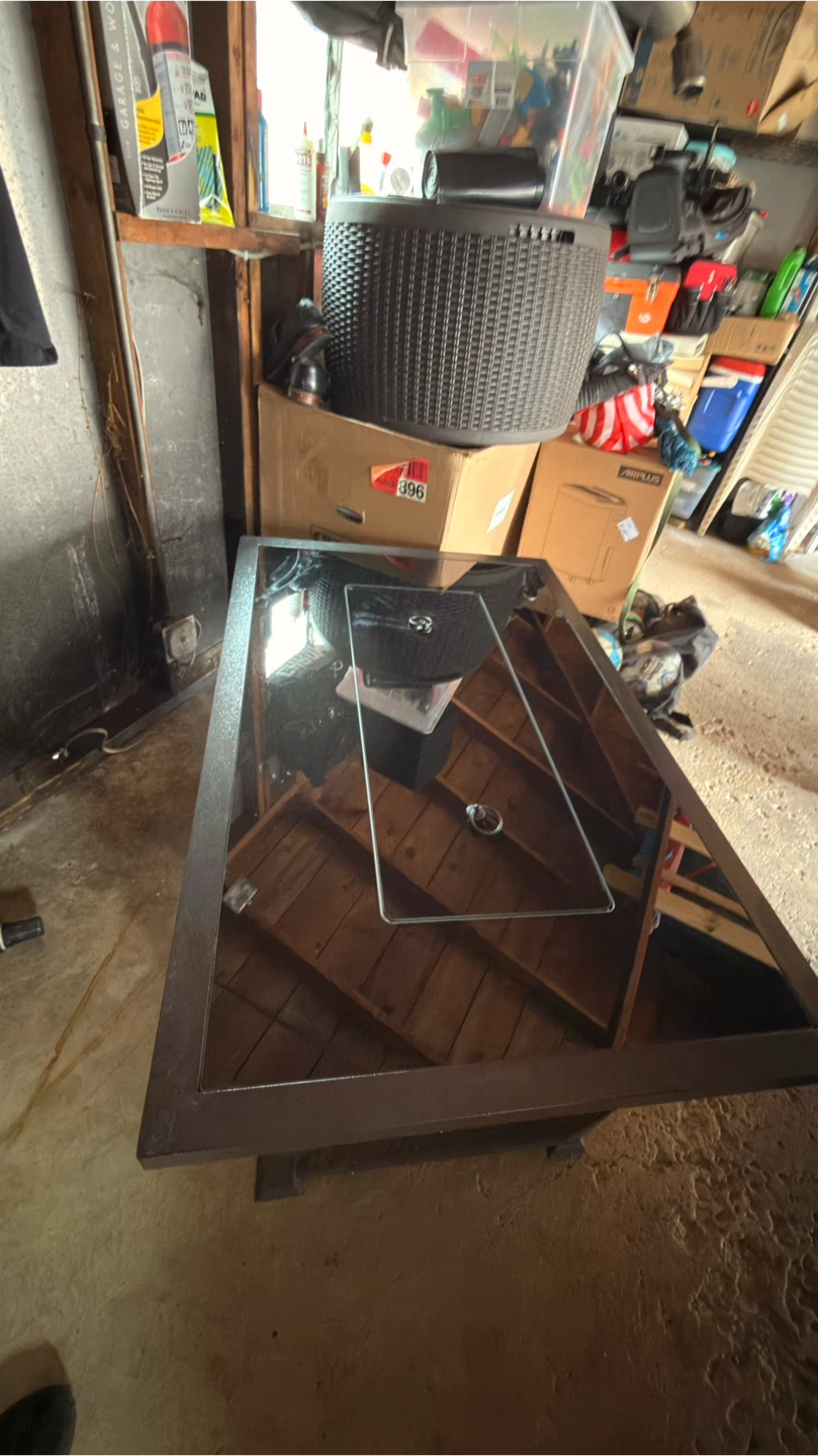 Outdoor Propane Fire Pit Table
