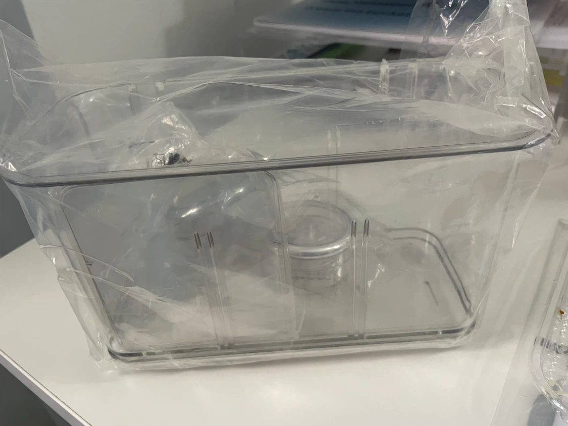 Clear Acrylic Storage Bin