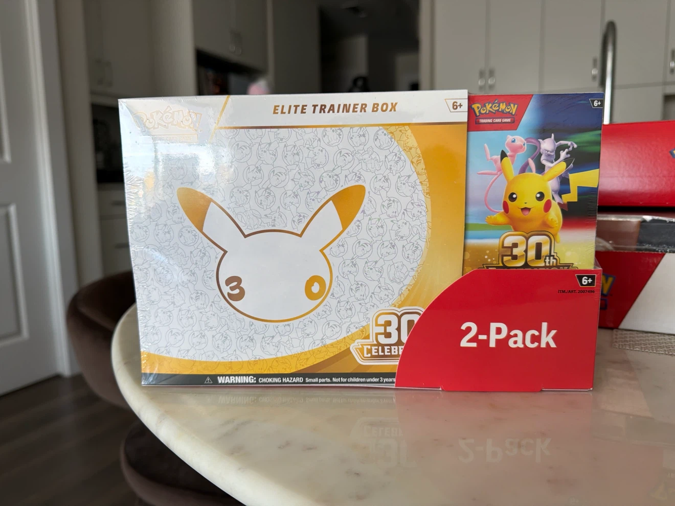 Pokemon 30th anniversary Elite Trainer Box and booster bundle