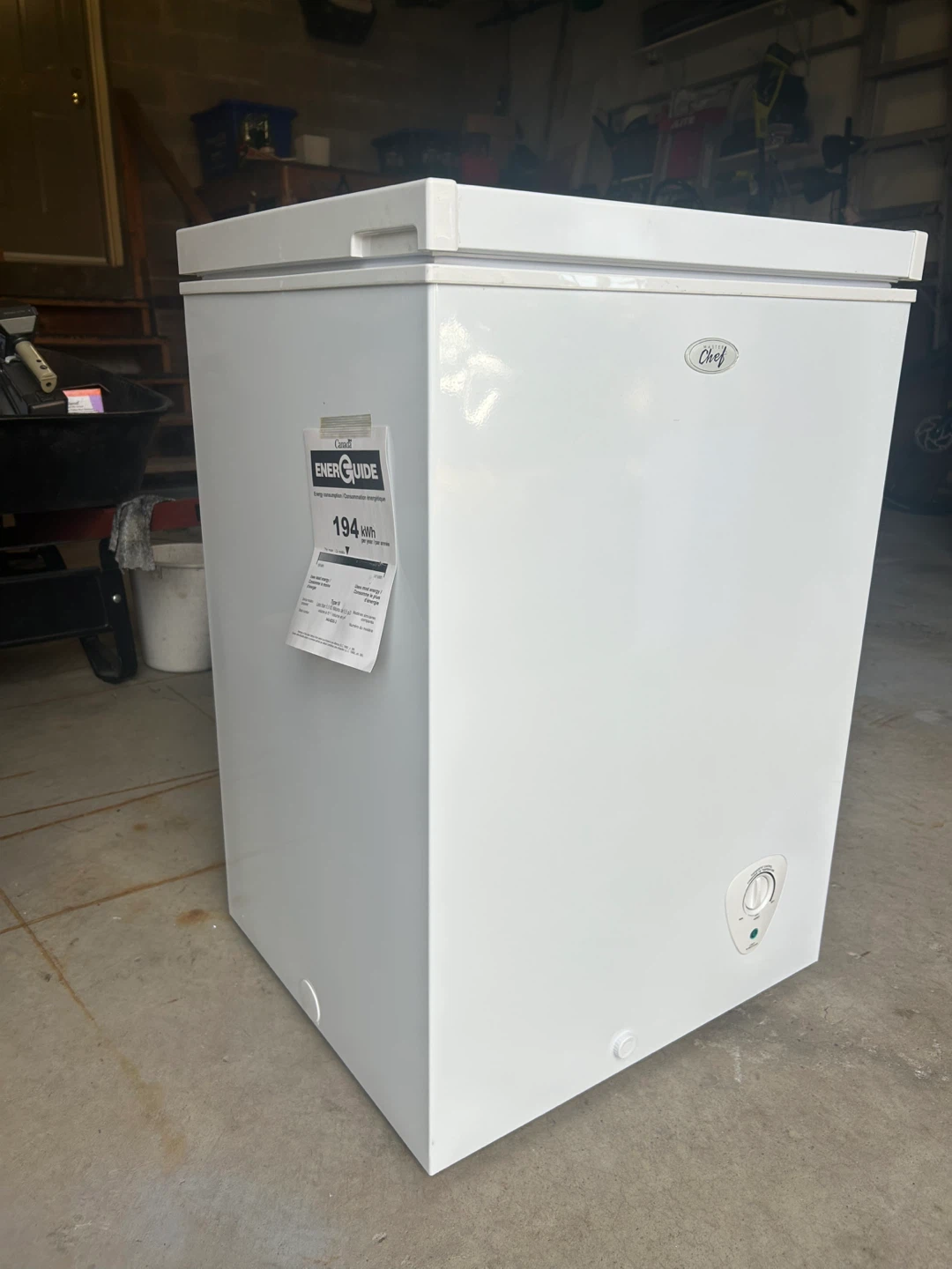 MASTER Chef 3.5 cu. ft. Chest Freezer - photo 4