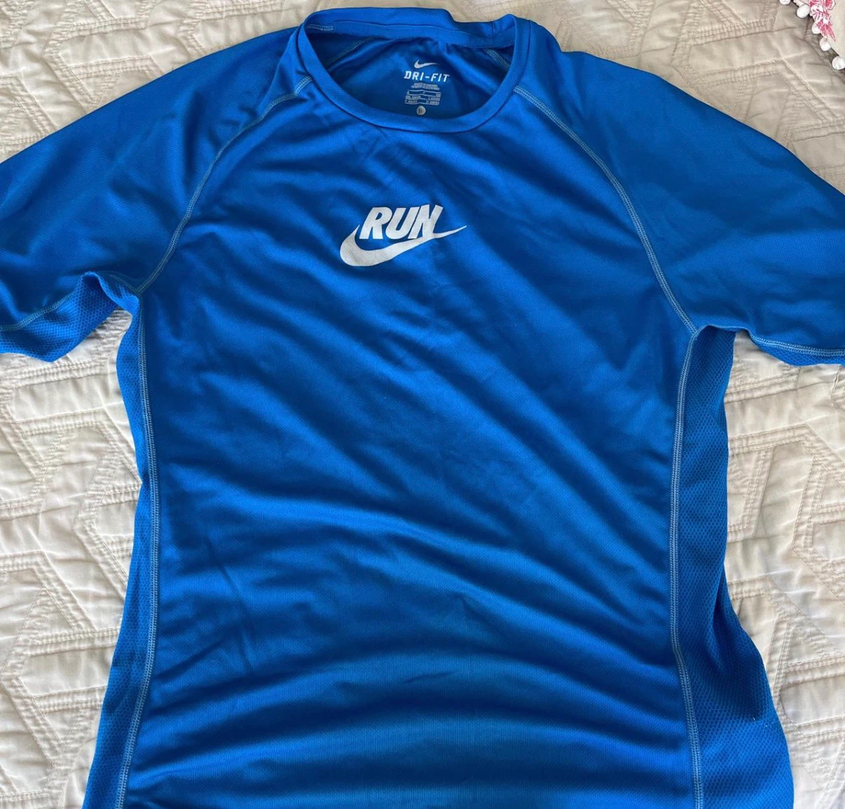 Nike Dri-FIT Running T-Shirt Blue
