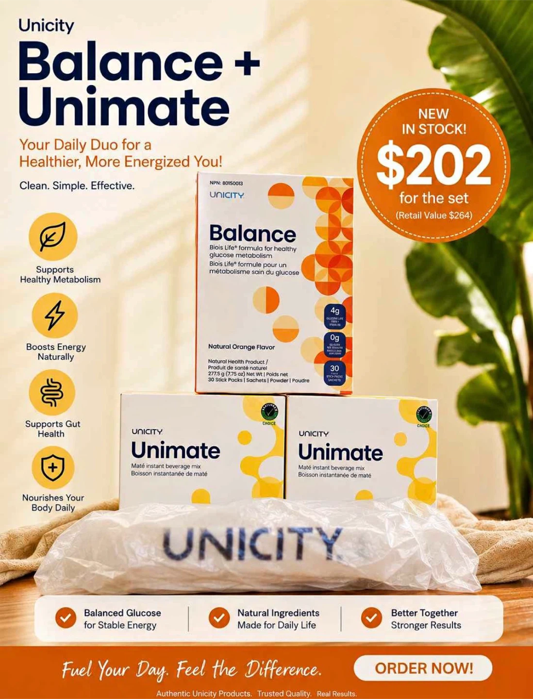 Unicity Balance and Unimate Wellness Set