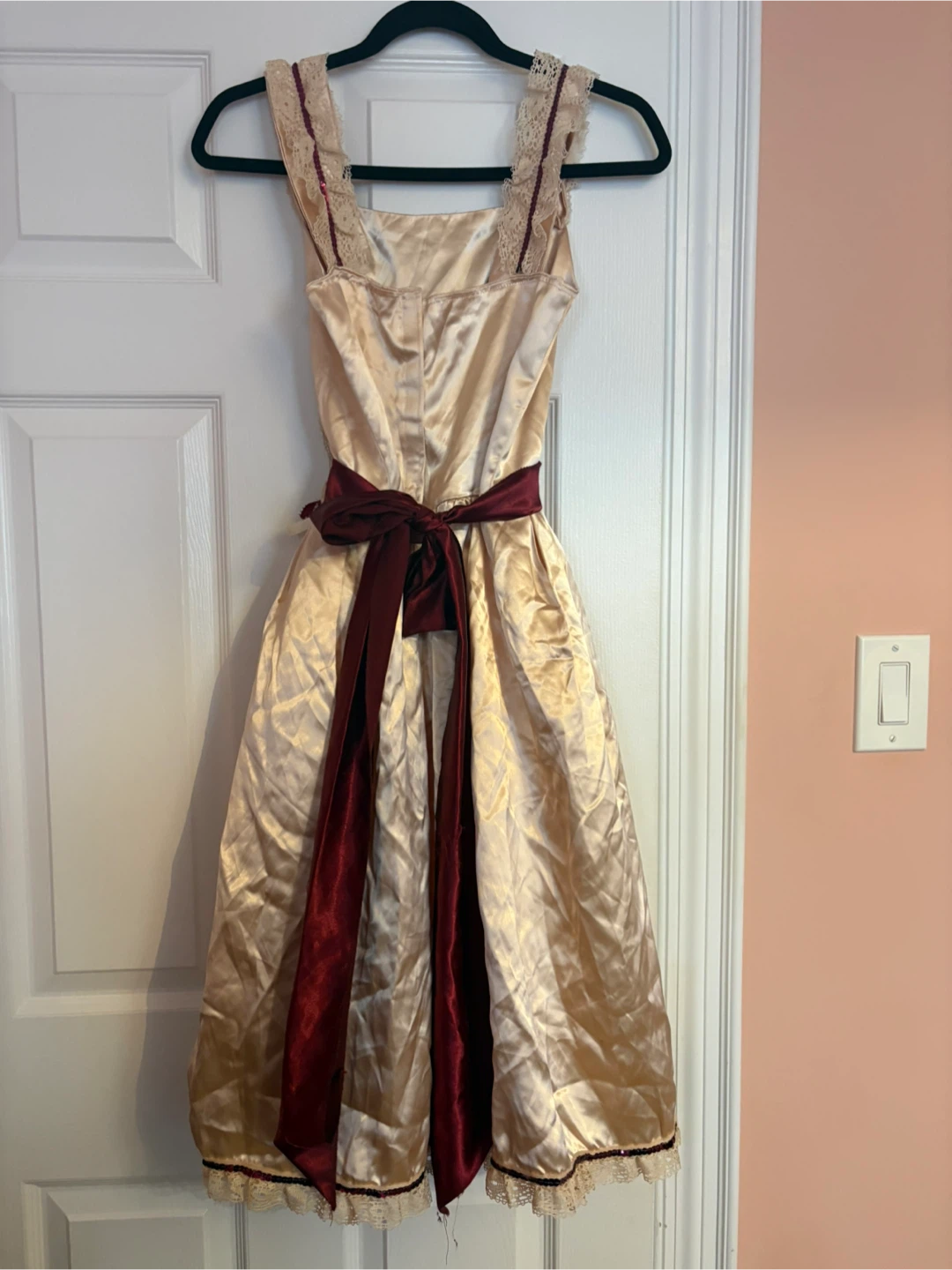 Vintage-Style Satin Costume Dress - photo 2