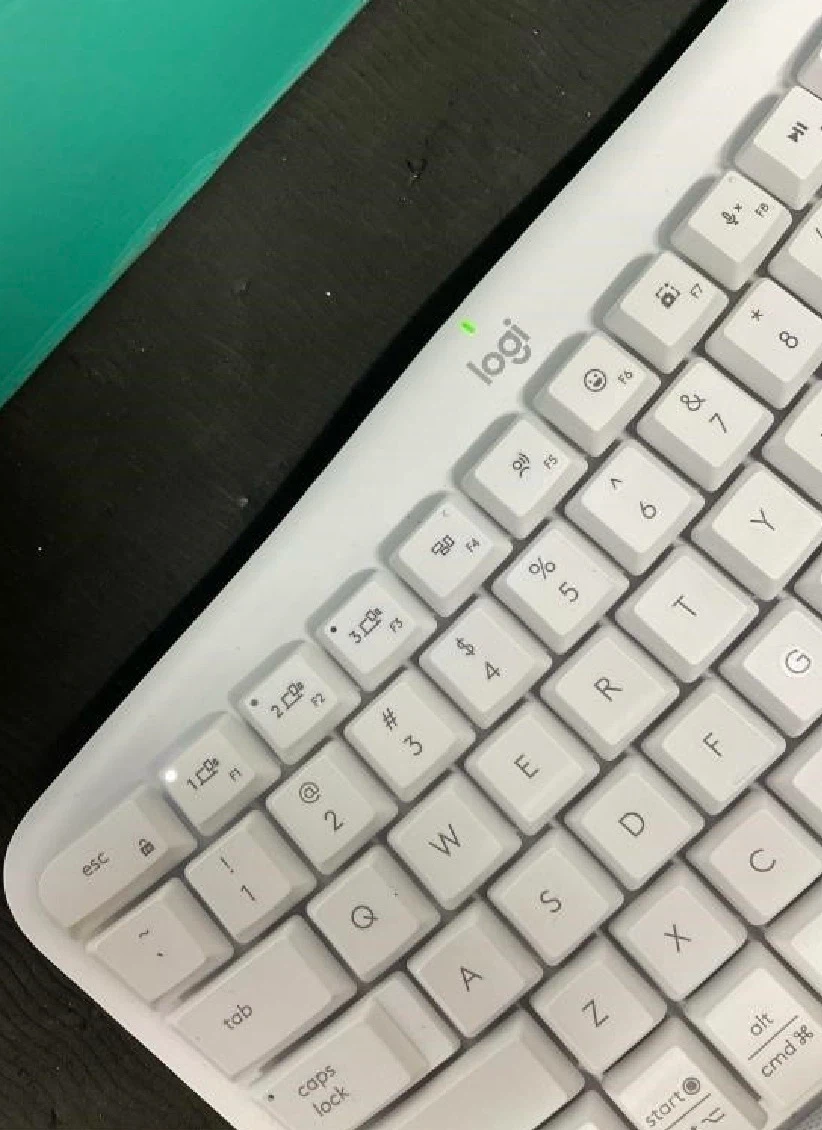 LOGITECH WAVE KEYS & LIFT MOUSE COMBO WHITE - photo 4
