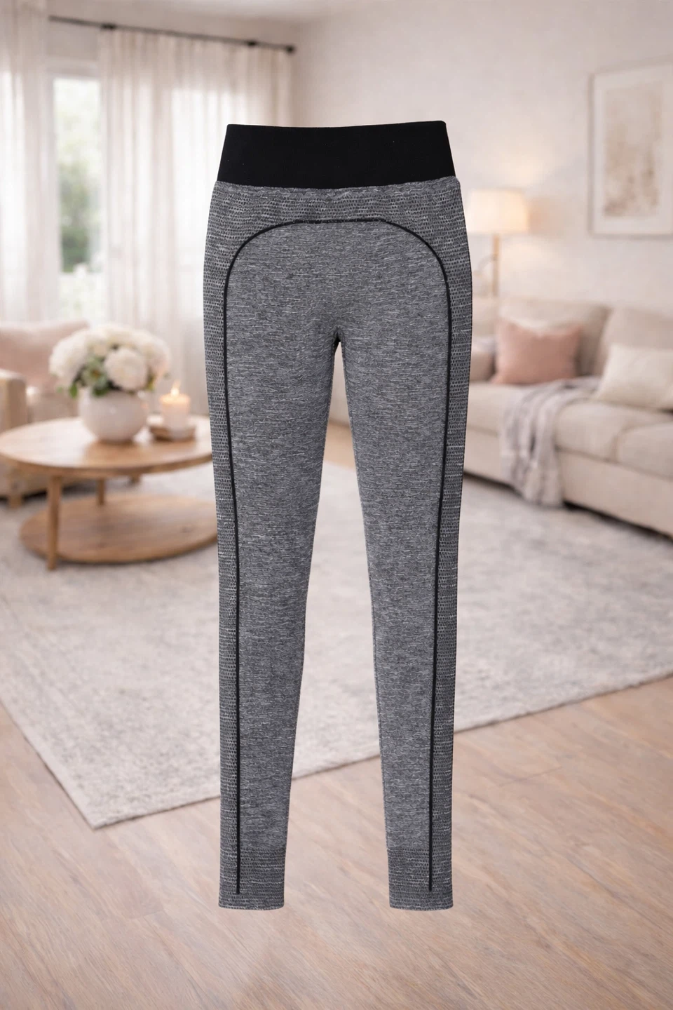 Grey Athletic Tank and Leggings Set - photo 2