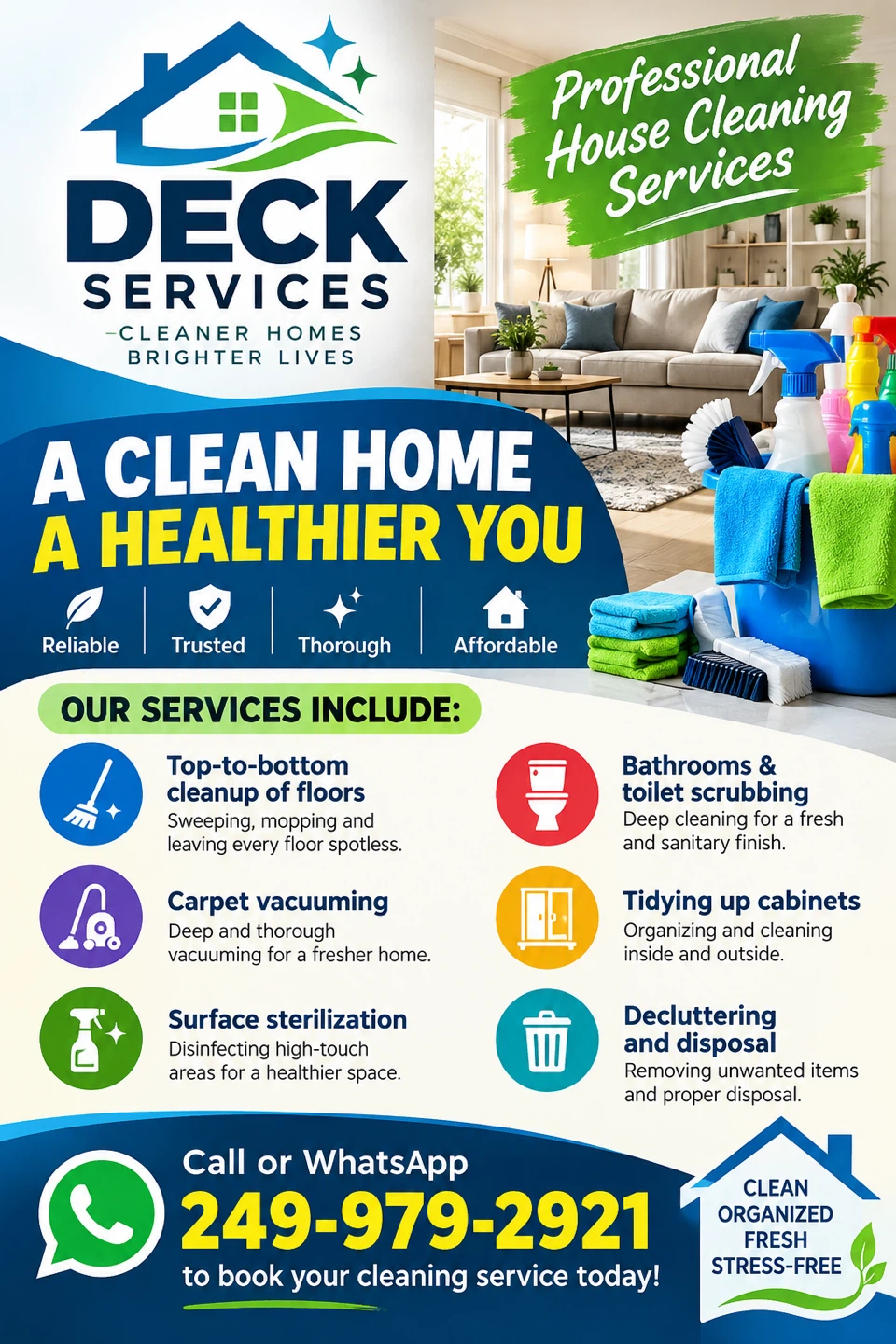 Home cleaning services