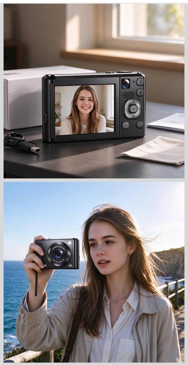 4K Vlogging Digital Camera - photo 2