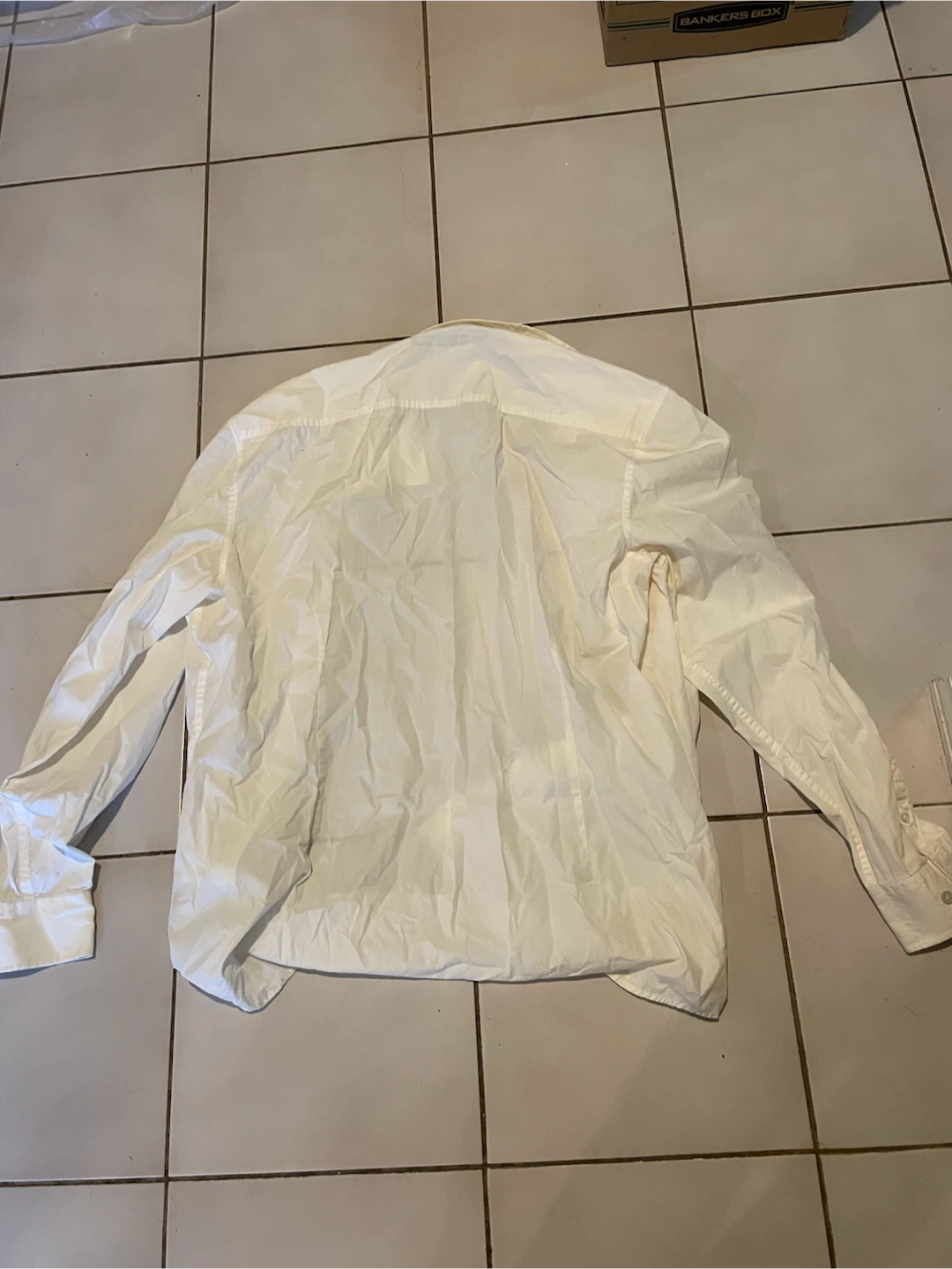 Used White Dress Shirt XXL - photo 2