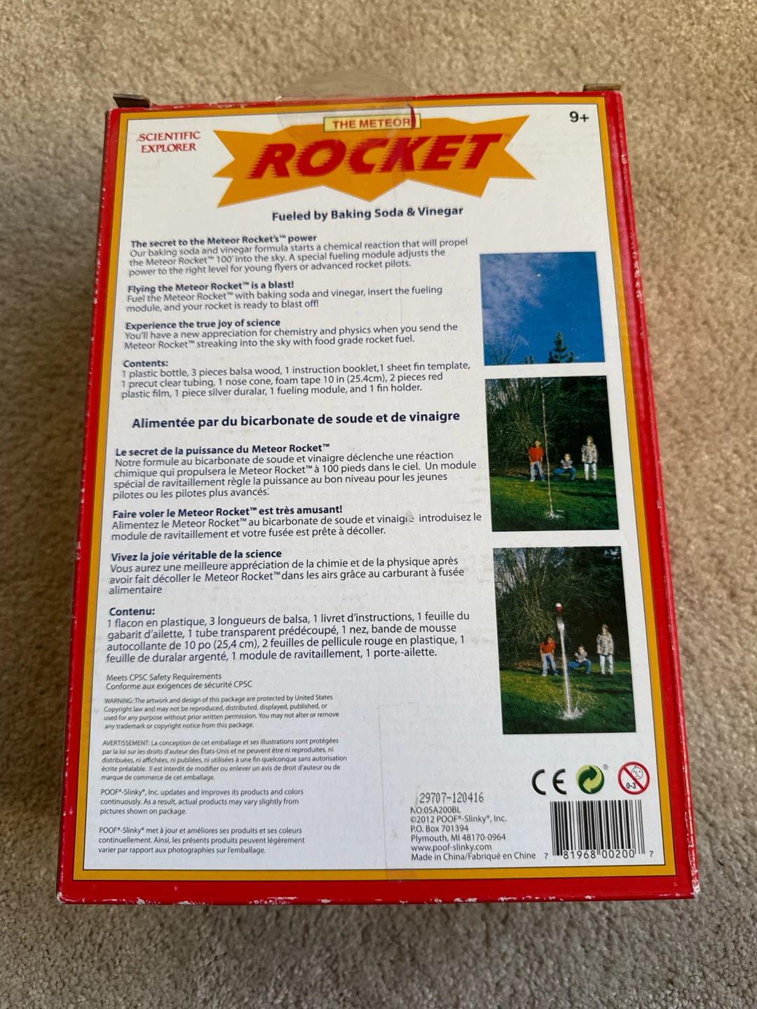 Scientific Explorer The Meteor Rocket Science Kit - photo 3