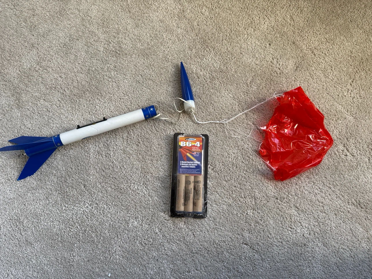Estes Athena Flying Model Rocket with engines x 3 - photo 5