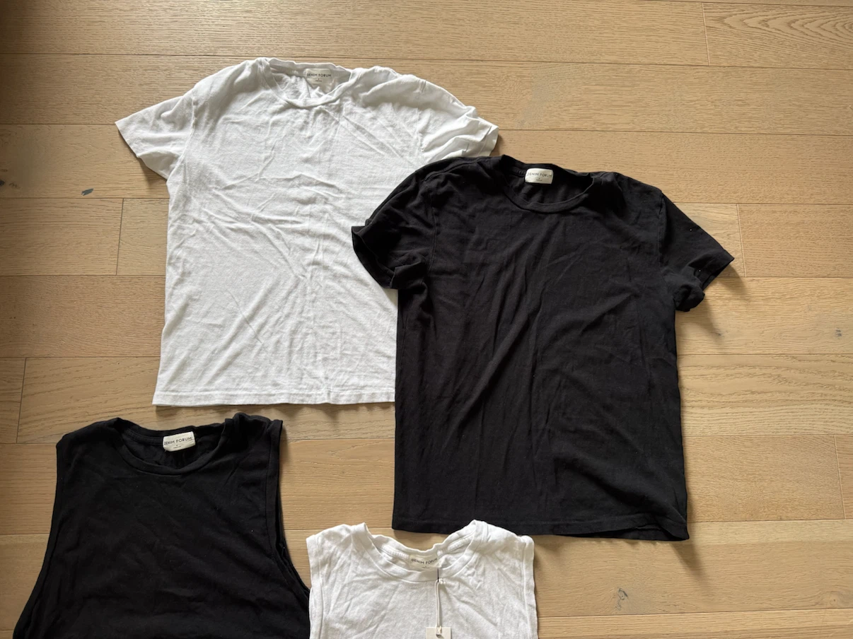 Aritzia Denim Forum woman’s size small tops bundle - photo 4