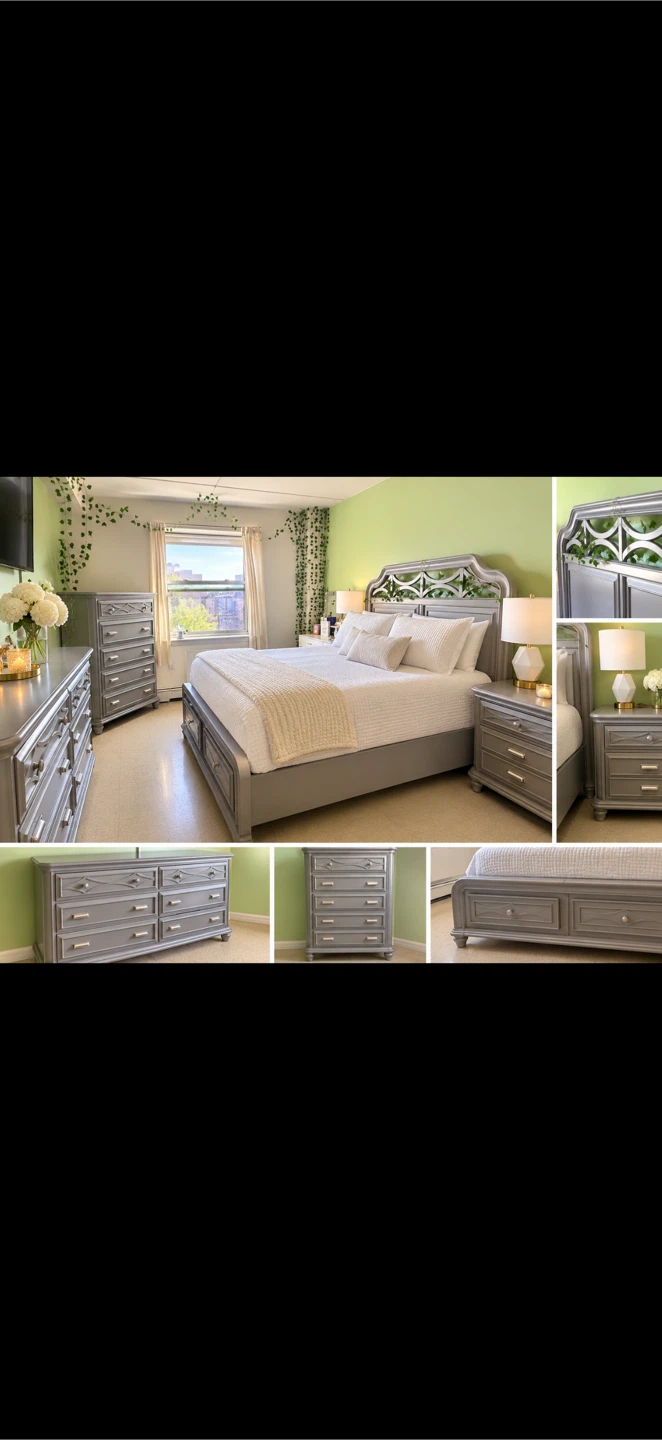 Gray Bedroom Furniture Set