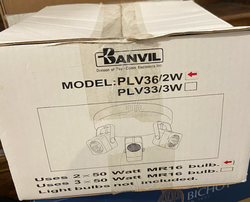 Banvil PLV36/2W White Ceiling Track Light