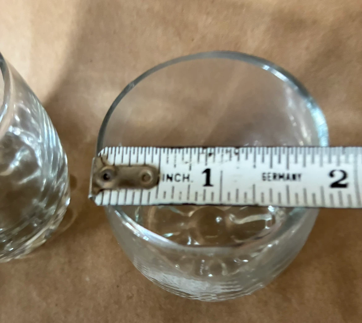 Crown Royal Whisky Shot Glasses Mini Tumblers - Pair - $12 - photo 5