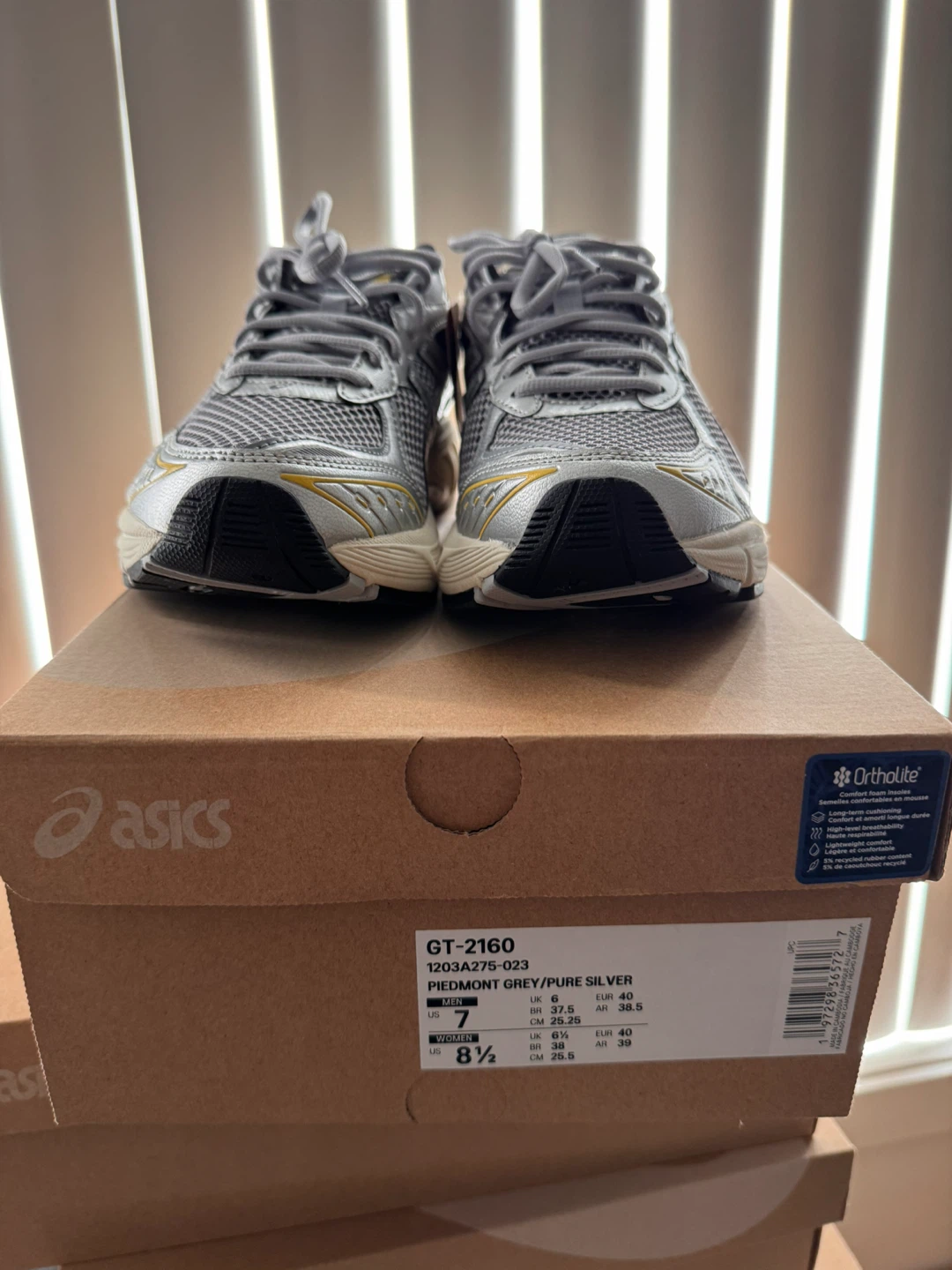 Asics GT-2160 Sneakers Piedmont Grey/Pure Silver - photo 2